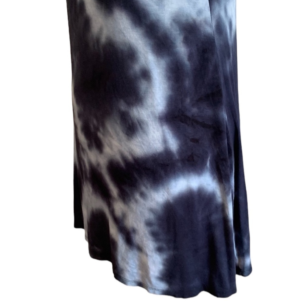 ROLLA COSTER Small Tie Dye Blue short sleeve T-shirt Dress - Picture 10 of 16